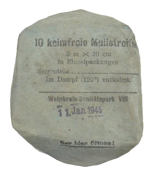 German First Aid Bandage 1945