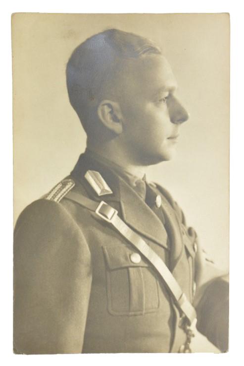 German RAD Officer Portrait Picture