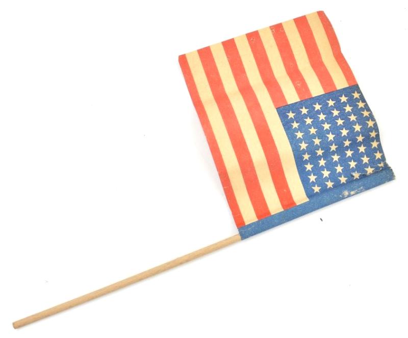WorldWarCollectibles | US WW2 Paper Flag 48-Stars