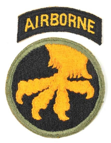 US WW2 17th Airborne Division SSI