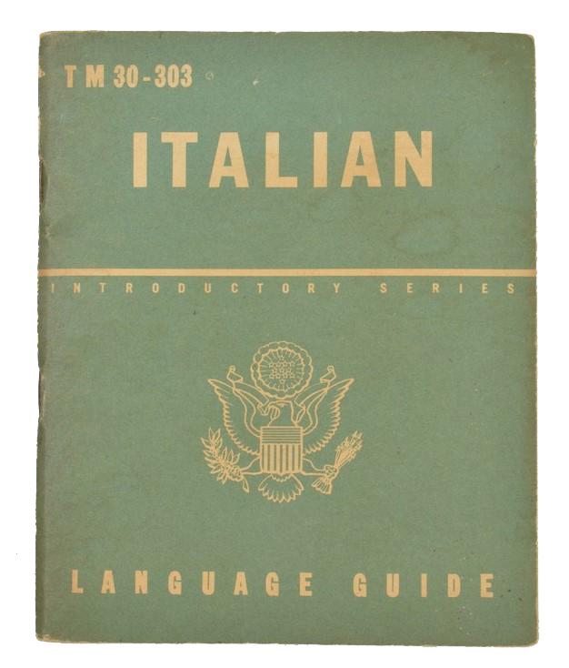 US WW2 Italian Dictionary