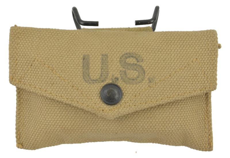 US WW2 M-1942 British Made First-Aid Pouch with Packet