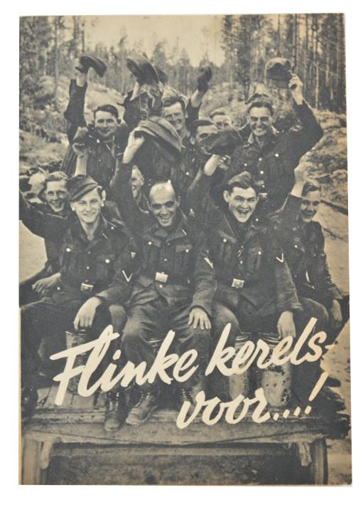 Dutch Waffen-SS Recruting Flyer/Poster