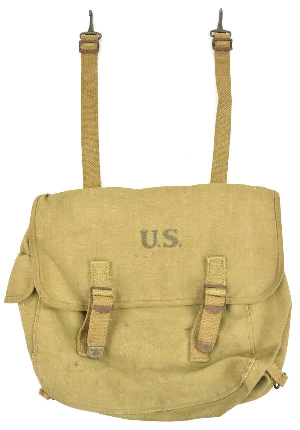 US WW2 M-1936 Musset Bag 'George Hockenberry'