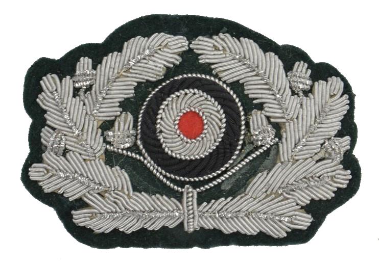 German WH Officer Visor Cap Cocarde