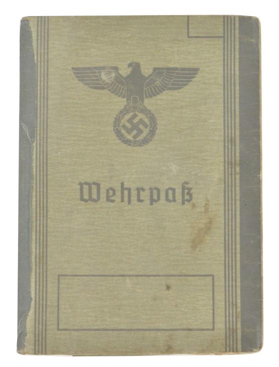 German WH Wehrpass Wilhelm Sodenkamp