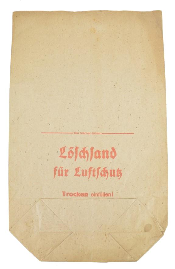 German LS Air Defence Paper Sand Bag