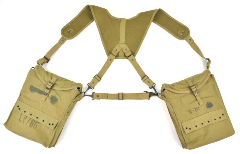 US WW2 Medic Suspender with Pouches