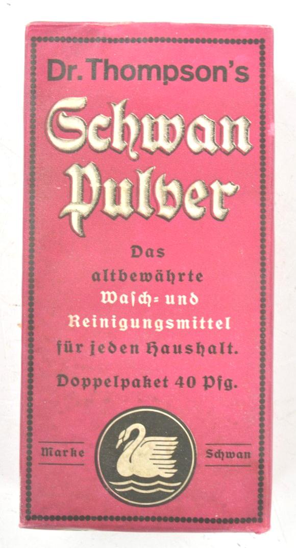 German Third Reich Era Dr.Thompsons' Schwan-Pulver