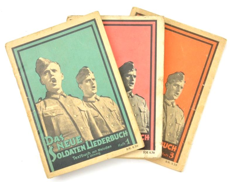 German WH Marching Songs Pocket Book Set