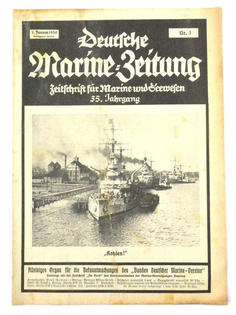 German Reichsmarine Magazine 1930