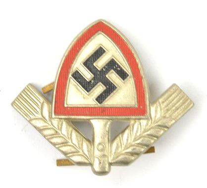 German RAD Officers Cap Badge