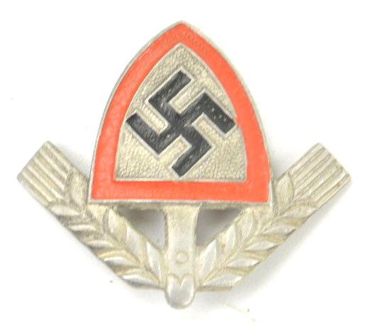 German RAD Officers Cap Badge