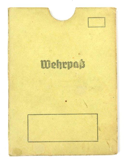 German Wehrpass Cover