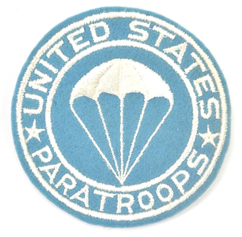 US WW2 US Paratroops Breast Patch 'John E. Greer' 502nd PIR 101st Airborne Division