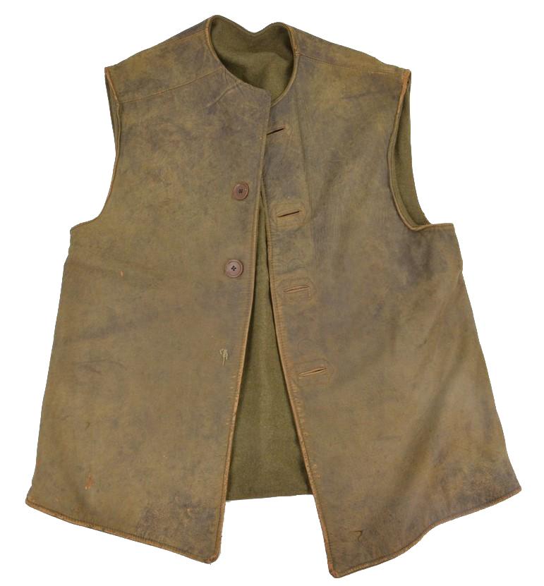 British WW2 Camo Leather Jerkin