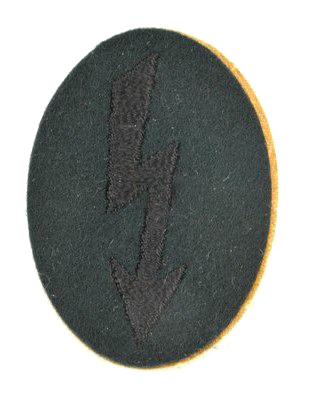 German WH Pioneer Signal Special Career Sleeve Patch