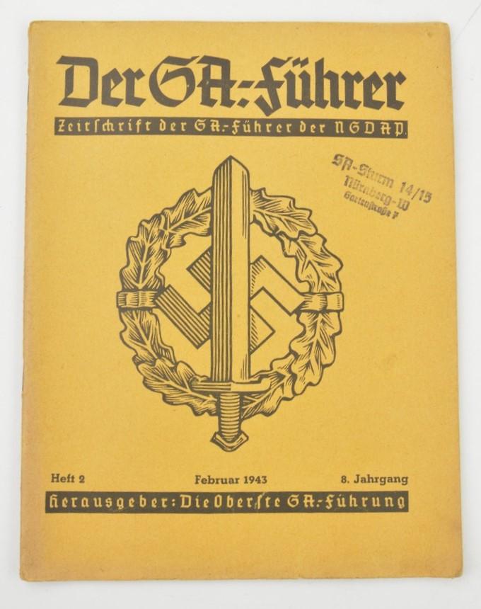 German NSDAP Magazine 'Der SA-Führer'.