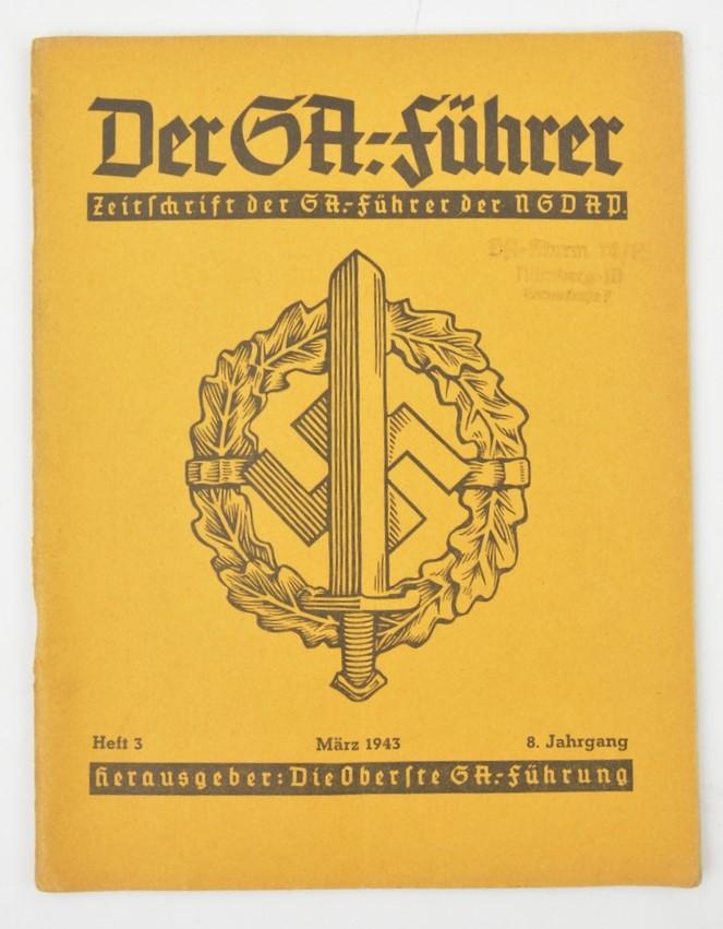 German NSDAP Magazine 'Der SA-Führer'