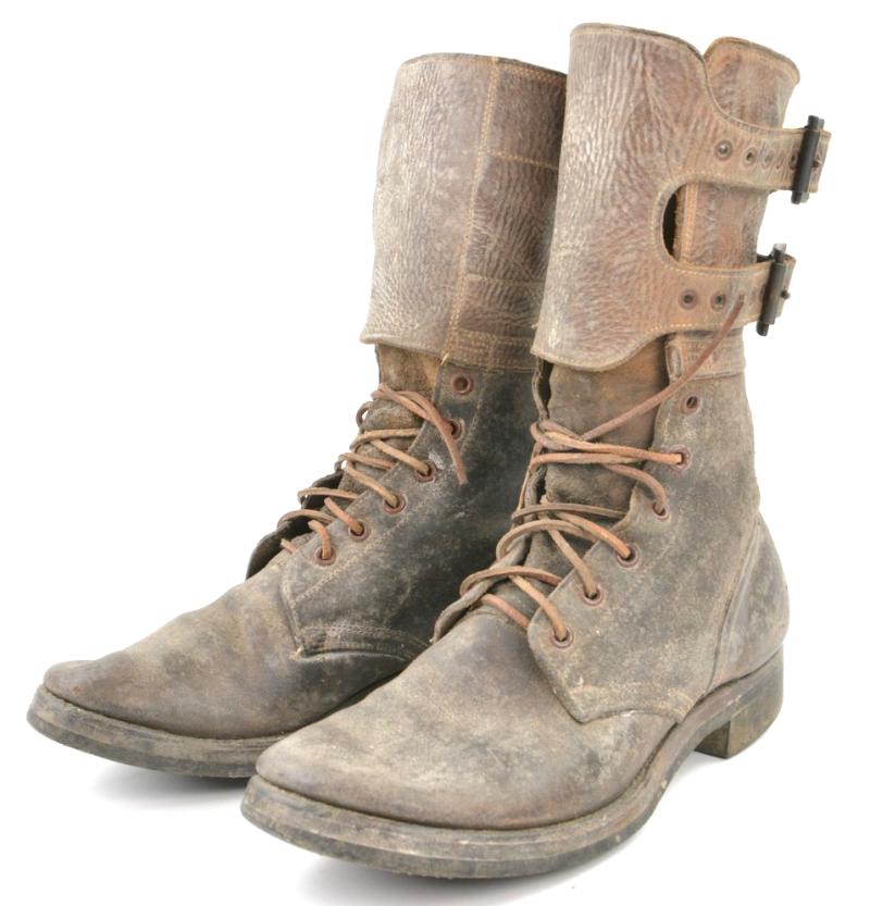 WorldWarCollectibles | US WW2 Double Buckle Combat Boots