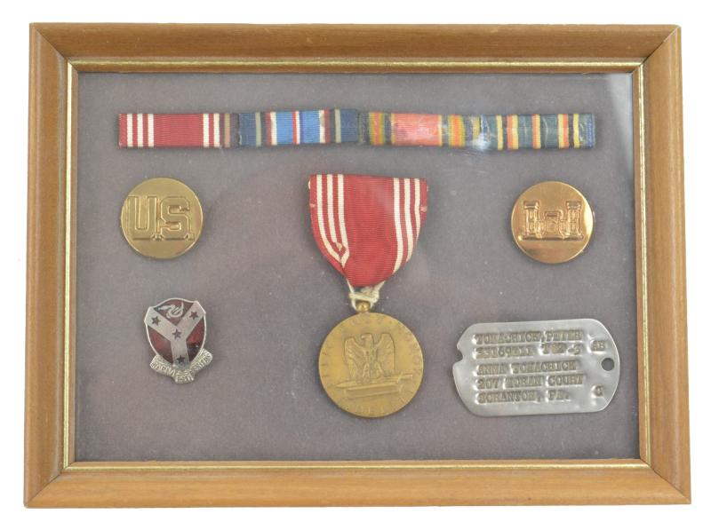 US WW2 Medal Grouping 'Peter P. Tomachick'