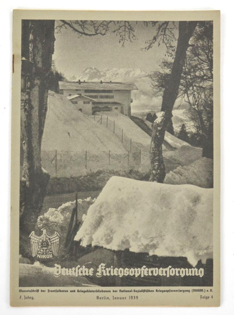 German NSKOV Magazine January 1939