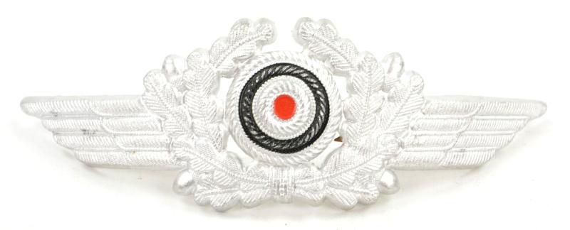 German LW Visor Cap Insignia