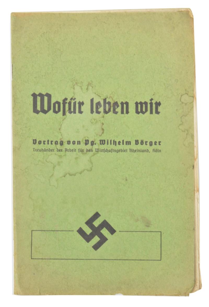 German Third Reich Propaganda Booklet