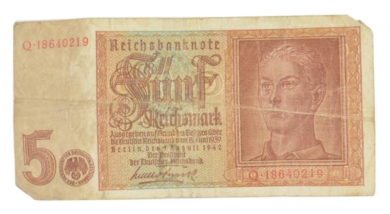 German Third Reich period Banknote