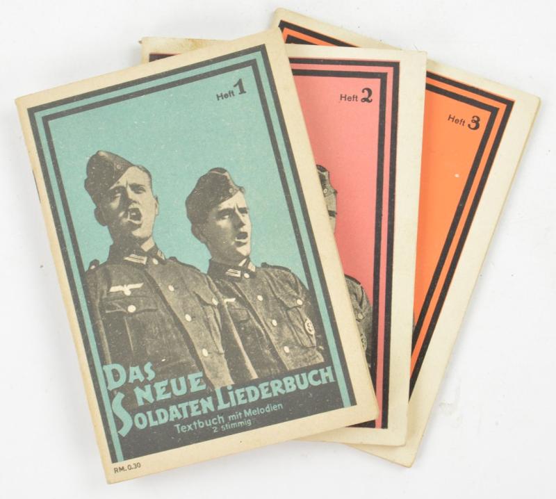 German WH Marching Songs Pocket Book Set