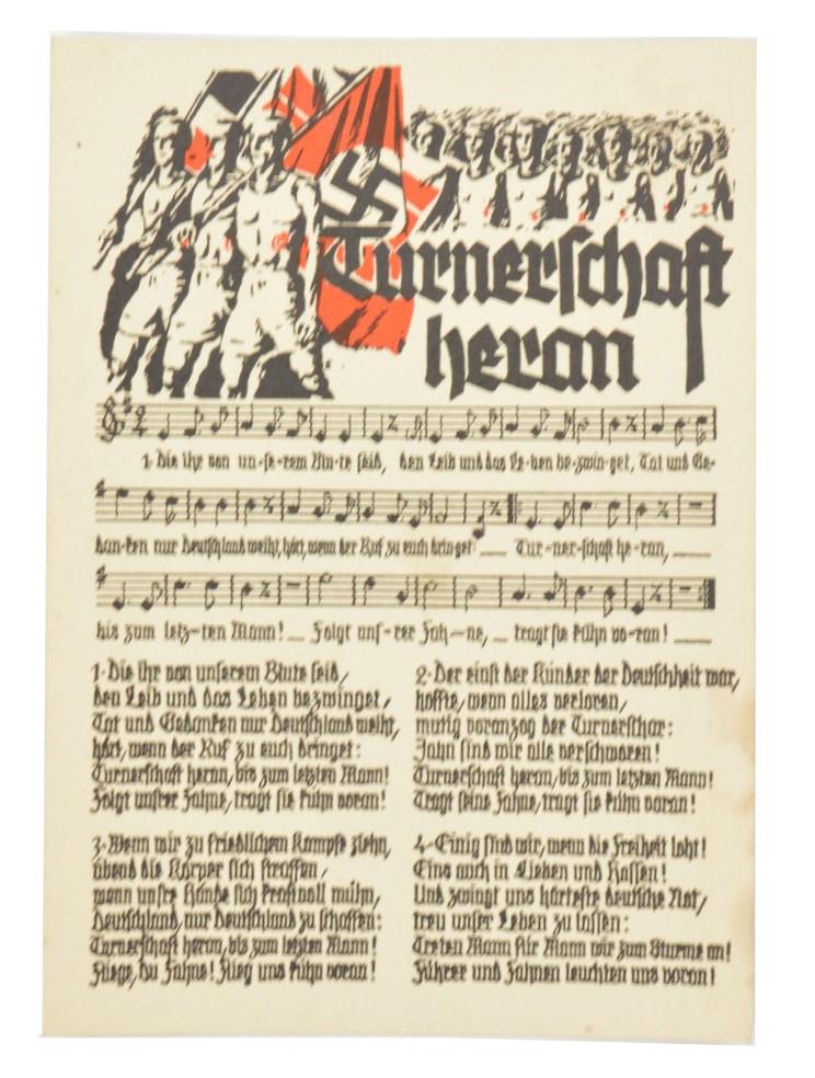 German Third Reich TS Postcard