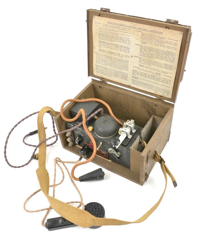 Canadian WW2 Wireless Remote Control Unit No.1