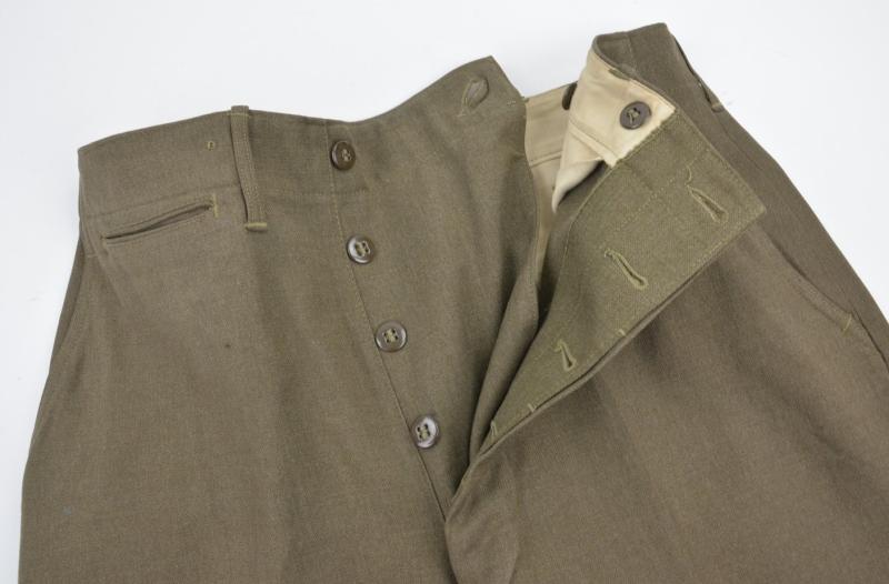 WorldWarCollectibles | US WW2 M-1937 Wool Trousers 1944