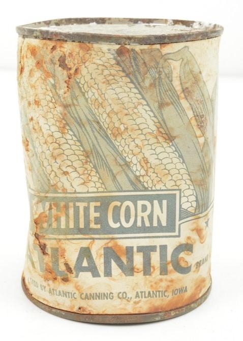 US WW2 Tin Can of White Corn