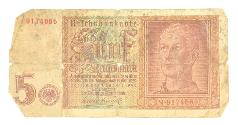 German Third Reich period Banknote