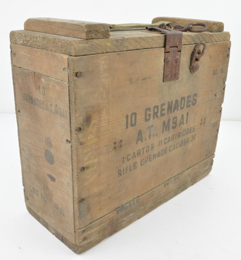 US WW2 M9A1 Rifle Grenade Ammo Box