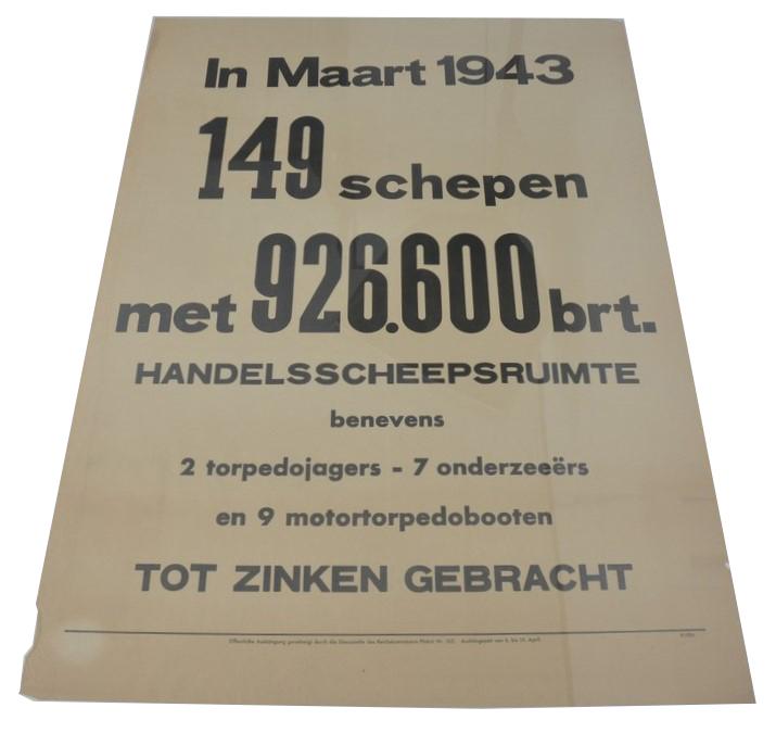 German Dutch NSB Poster 'March 1943'