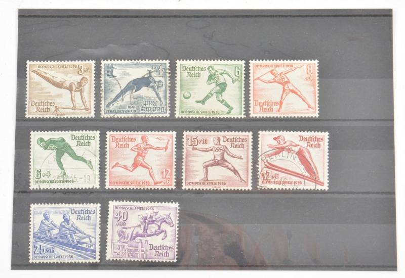 German Third Reich Era Stamp Grouping