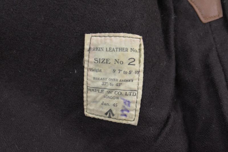 WorldWarCollectibles | British WW2 Leather Jerkin