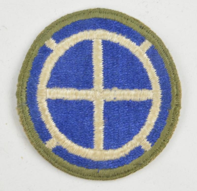 WorldWarCollectibles US WW2 35th Infantry Division SSI Greenback