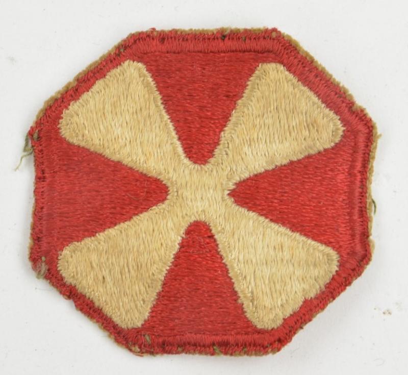 US WW2 8th Army SSI