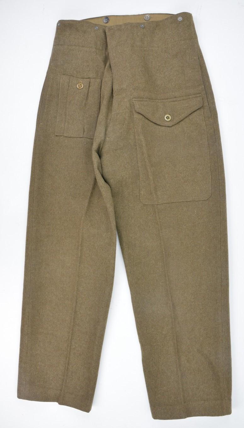 British WW2 P40 Battledress Trousers