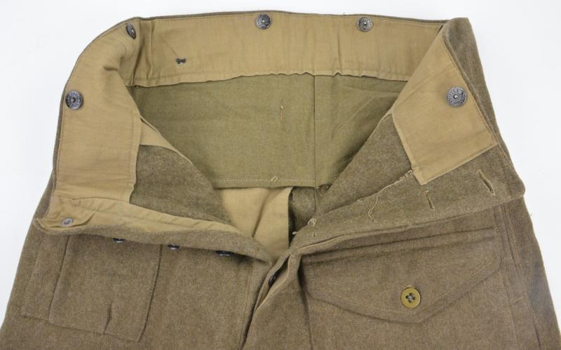 WorldWarCollectibles | British WW2 P40 Battledress Trousers