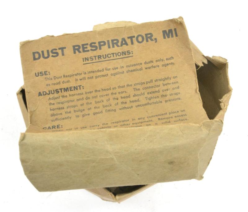 US WW2 M1 Dust Respirator