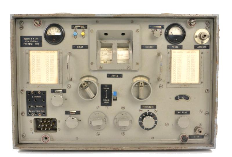 German KM Receiver Transmitter 'Ha 5k 39b'