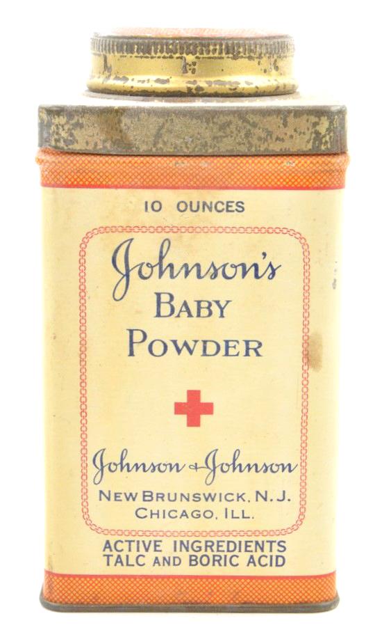 US WW2 Era Johnson & Johnson Baby Powder