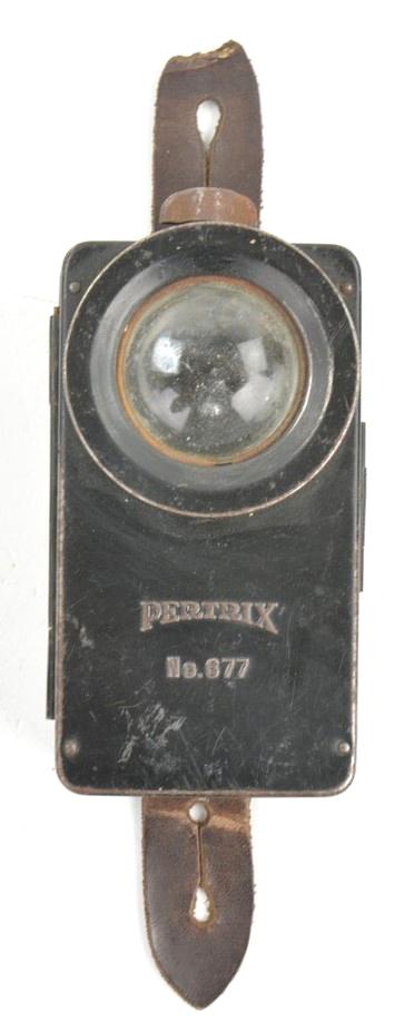 German WH Pertrix 677 Flashlight