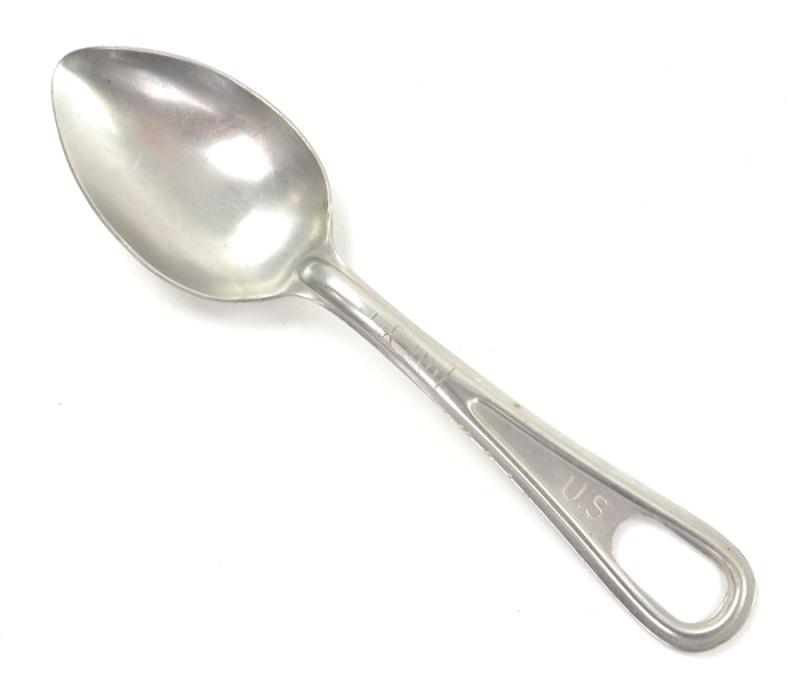 US WW2 Stainless Spoon