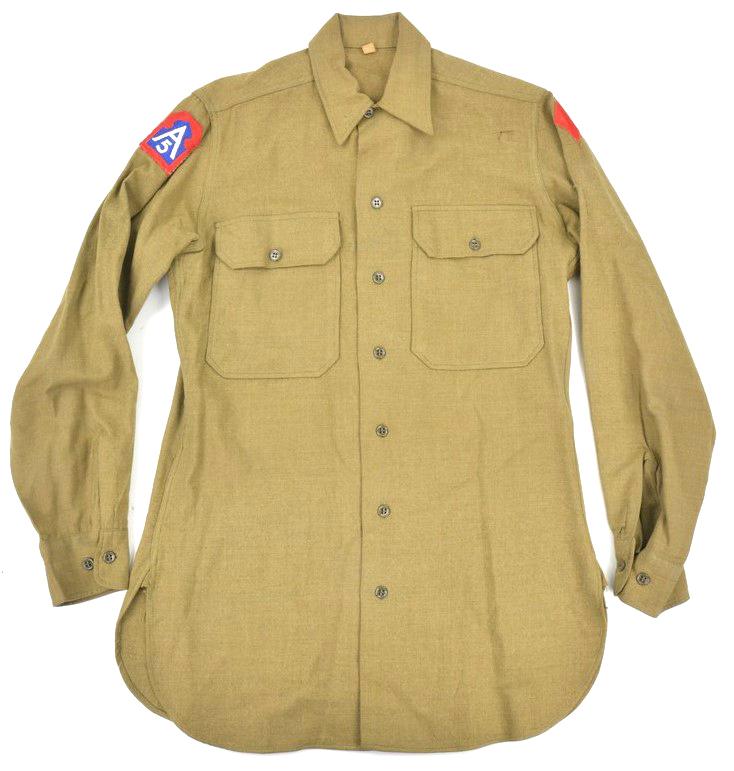 US WW2 5th Army / 5th I.D. Wool Shirt