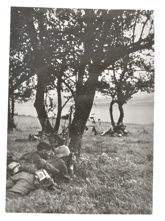 German/Italian Press Photo 1941